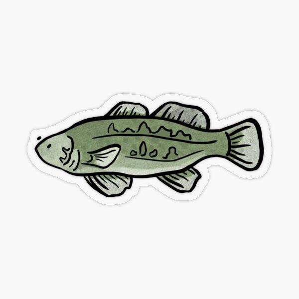 Smallmouth Stickers for Sale