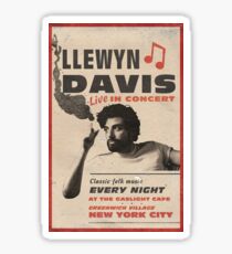 Llewyn Davis Live in Concert Sticker