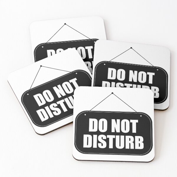 Item preview, Do Not Disturb Sign designed and sold by Primroaddesigns.