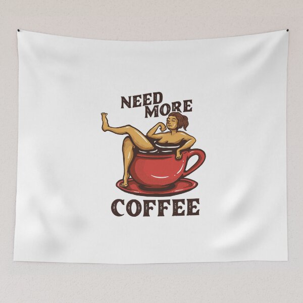 Item preview, Vintage Need More Coffee designed and sold by CAsual-Fashion.