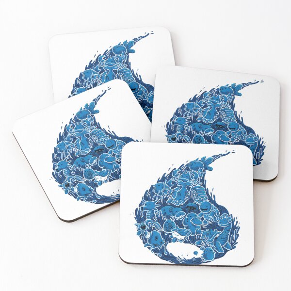 Item preview, Water Element - Monsters Force designed and sold by ArtxcL.