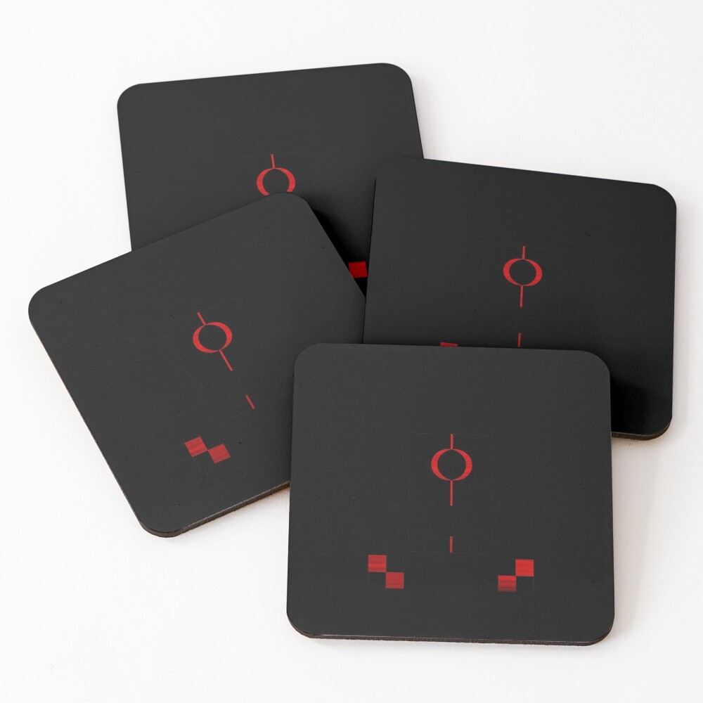 Item preview, Coasters (Set of 4) designed and sold by RhysMusical.