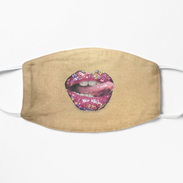 Regular size Juicy Lips Flat Mask