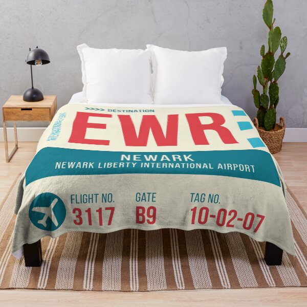 Item preview, Newark Airport Stylish Luggage Tag (EWR) designed and sold by SLAG-Creative.
