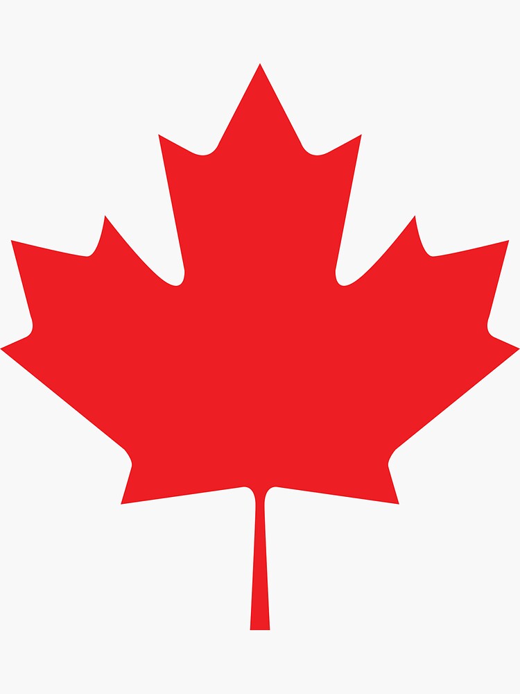 Thumbnail 3 of 3, Sticker, Canada designed and sold by wickedcartoons.