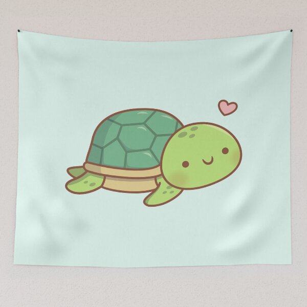 Item preview, Love Cute Little Sea Turtle designed and sold by rustydoodle.