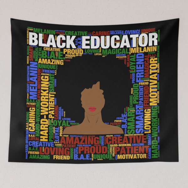 Item preview, Black African American Educator Gift designed and sold by blackartmatters.