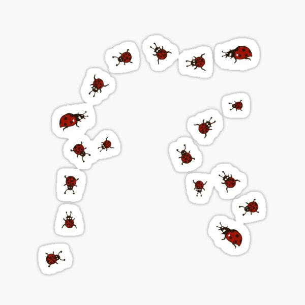 Little Red Bug Sticker