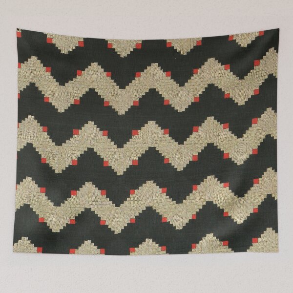 Item preview, Quilt No. 5 - Zig Zag Patchwork Design designed and sold by elevens.