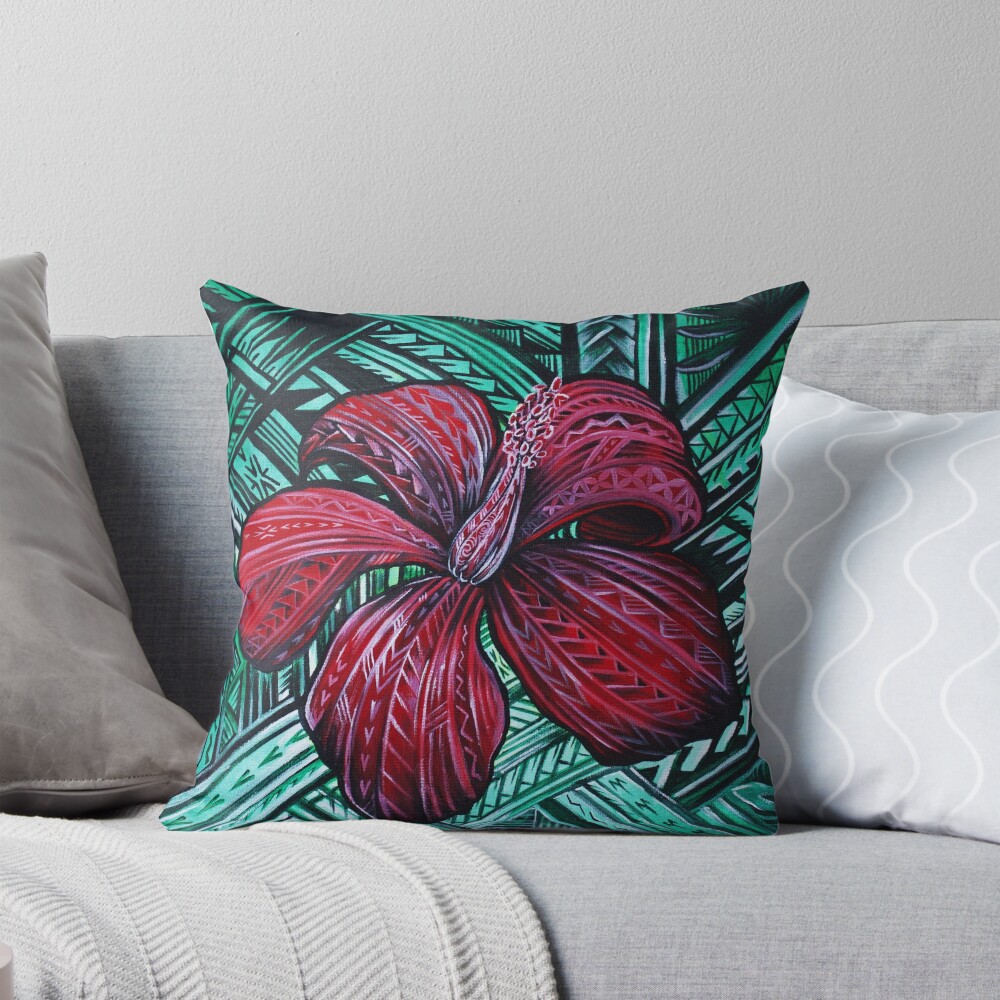 Item preview, Throw Pillow designed and sold by ARTSHACKPRINTS.