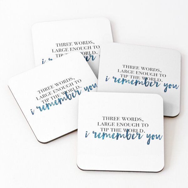Item preview, i remember you designed and sold by lovely-lyrics.
