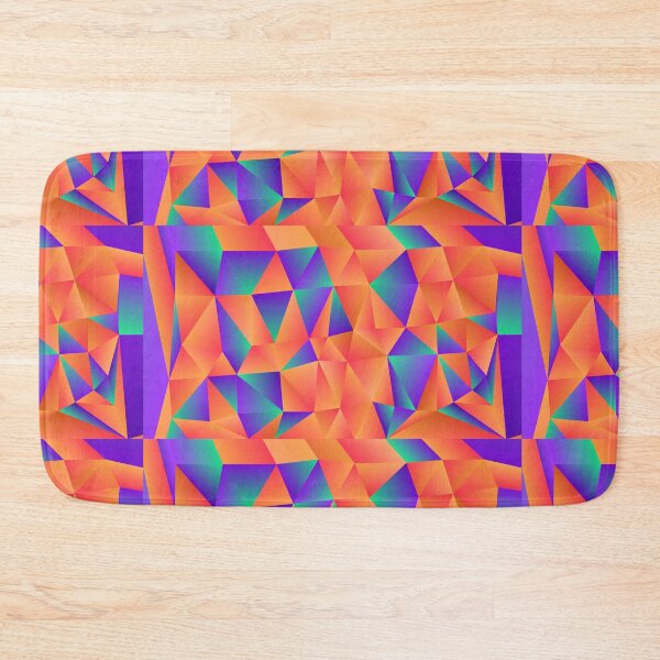 Item preview,  Geometric Design - Orange and Blue designed and sold by Obitez.