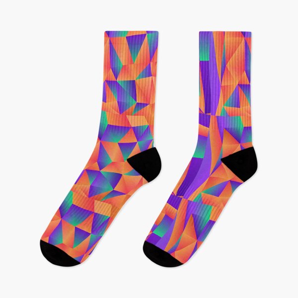 Item preview,  Geometric Design - Orange and Blue designed and sold by Obitez.