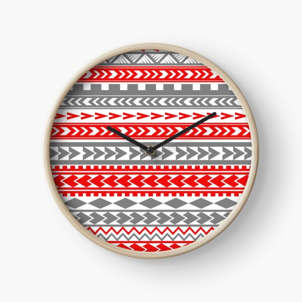 Artikel-Vorschau von graue und rote Muster, designt und verkauft von ARTSHACKPRINTS.