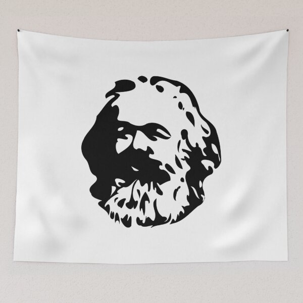 Item preview, Karl Marx Head designed and sold by baconpanda.
