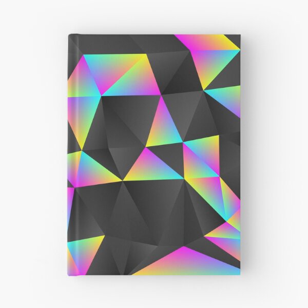 Item preview, Geometric Design - Black and Rainbow designed and sold by Obitez.
