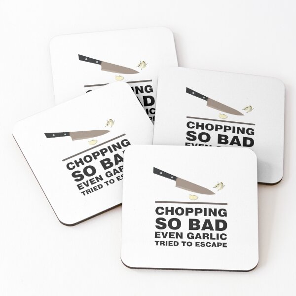 Item preview, Chopping So Bad Even Garlic Tried to Escape designed and sold by Art-Tease.