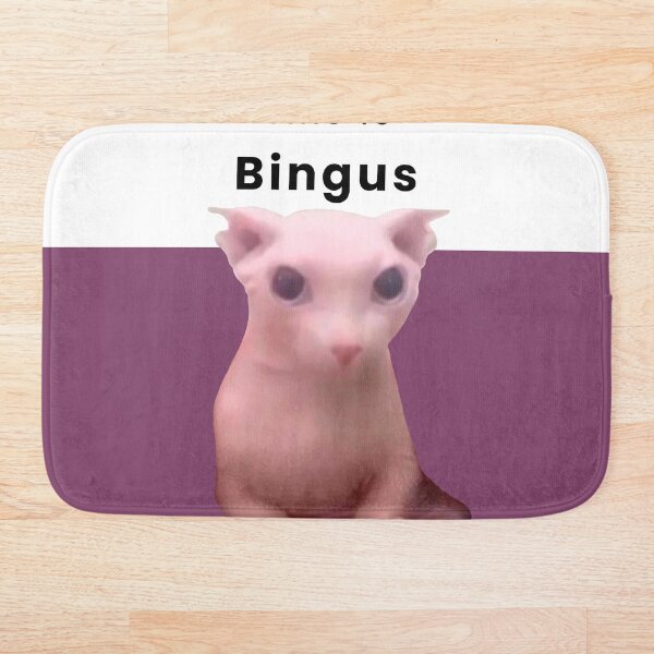 This is Bingus Bath Mat