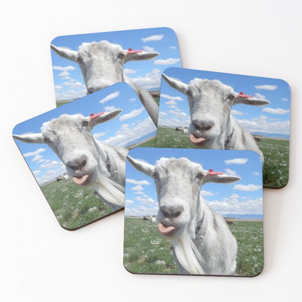 Item preview, goat kisses, goat tongue  designed and sold by Stephanie  Skeem.