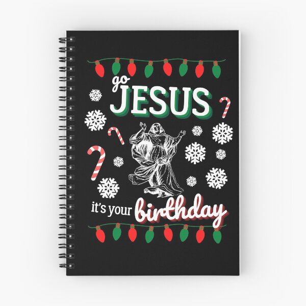 Item preview, Go Jesus It's Your Birthday Funny Men Women Dancing Ugly Christmas Xmas  designed and sold by WichitaClothing.