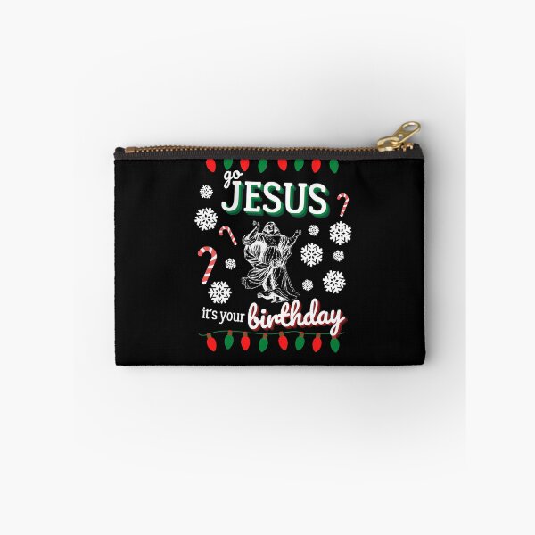 Item preview, Go Jesus It's Your Birthday Funny Men Women Dancing Ugly Christmas Xmas  designed and sold by WichitaClothing.