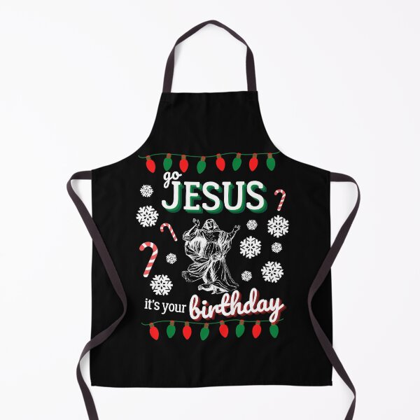 Item preview, Go Jesus It's Your Birthday Funny Men Women Dancing Ugly Christmas Xmas  designed and sold by WichitaClothing.