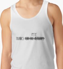 Fall Out Boy Thanks Pete Tank Top