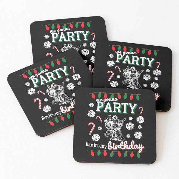 Item preview, Gonna Party Jesus It's Your Birthday Funny Men Women Dancing Ugly Christmas Xmas  designed and sold by WichitaClothing.