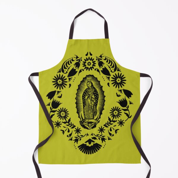 Item preview, Virgin of Guadalupe with Otomi patterns designed and sold by Caracol-Spanish.