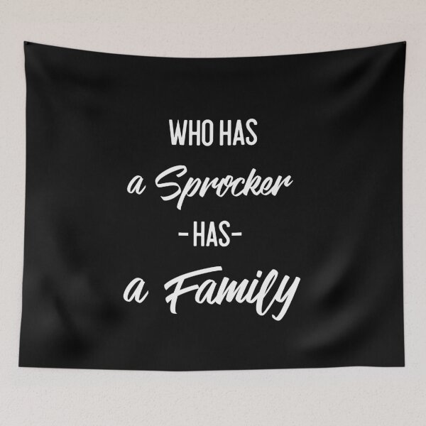 Item preview, Who has a sprocker has a family - sprocker spaniel designed and sold by AllyShop.