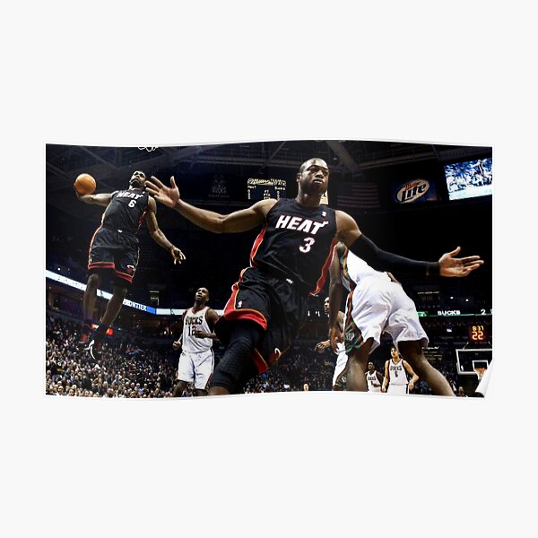 Lebron and Dwade Poster