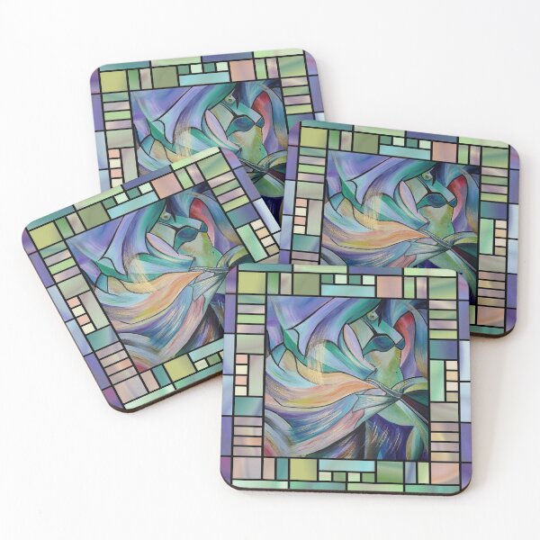 Item preview, Middle Eastern Belly Dancer With Art Nouveau Border designed and sold by taiche.