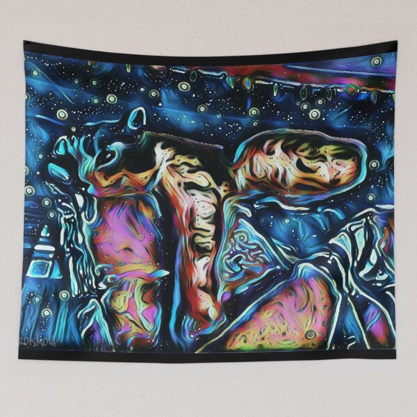 Item preview, Cosmic Kitty designed and sold by GrokkoW.