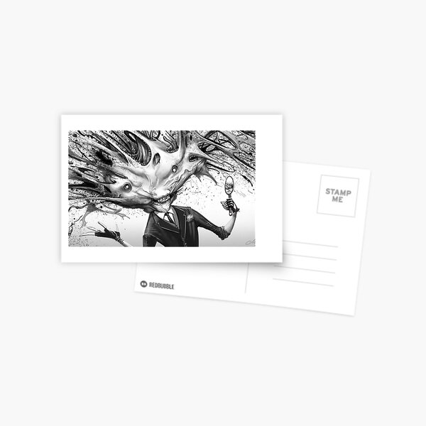Mr. Self Destruct Postcard