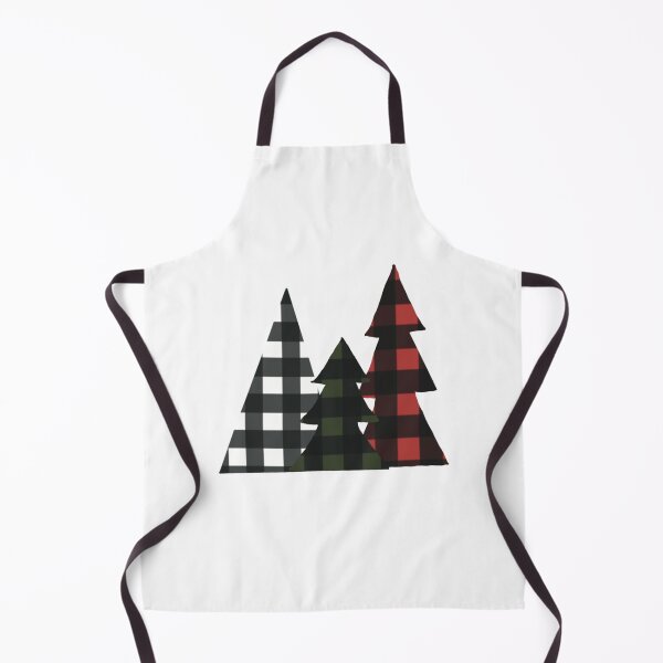 Aperçu de l'œuvre Décor de Noël à motif Buffalo check créée et vendue par madebymarigold.