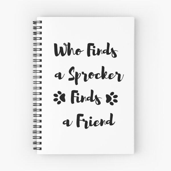 Item preview, Who has a sprocker has a family - sprocker spaniel designed and sold by AllyShop.