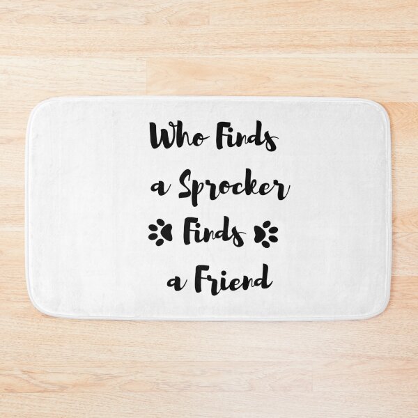 Item preview, Who has a sprocker has a family - sprocker spaniel designed and sold by AllyShop.