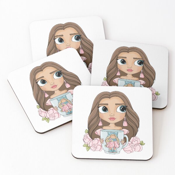 Item preview, Girl with flowers designed and sold by ShockidsPrint.