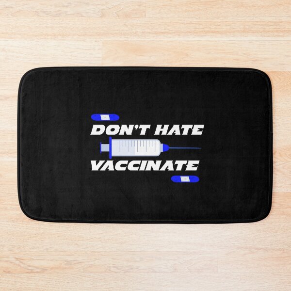 Item preview, dont hate vaccinate designed and sold by buzz1days.