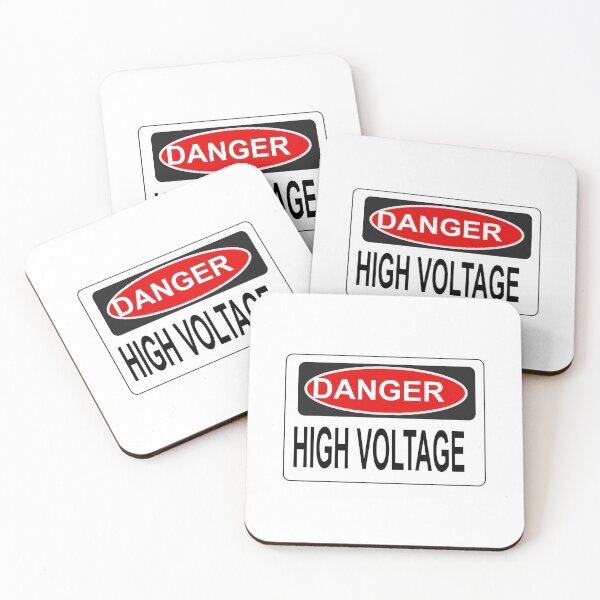 Item preview, DANGER! HIGH VOLTAGE! designed and sold by baconpanda.