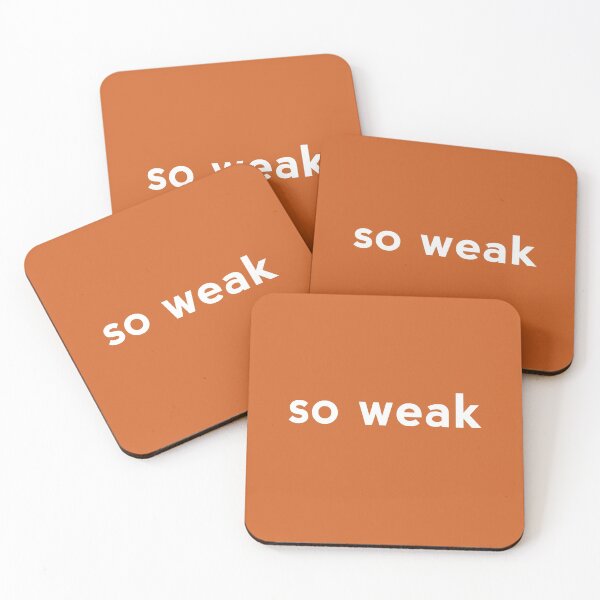 Item preview, So Weak  designed and sold by Art-Tease.