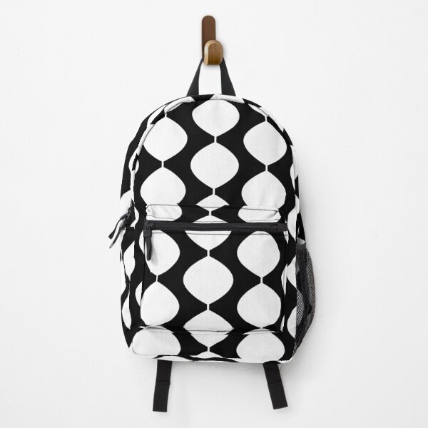 Item preview, Mid Century Modern Retro 60s Waves Pattern (White) designed and sold by Makanahele.