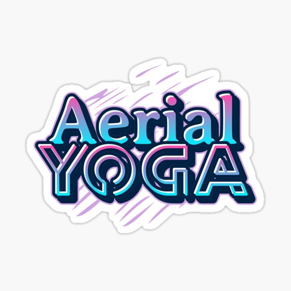 Yoga Essentials - "Aerial Yoga" Sticker