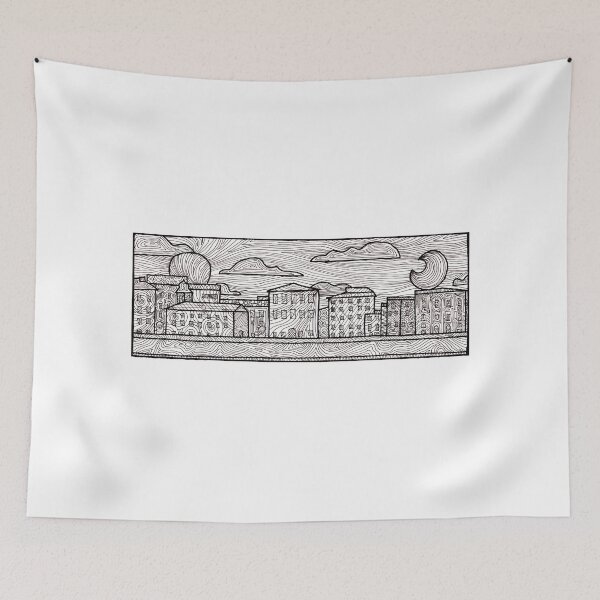 Item preview, Pisa - Lungarno Gambacorti Doodle designed and sold by HORVAC.