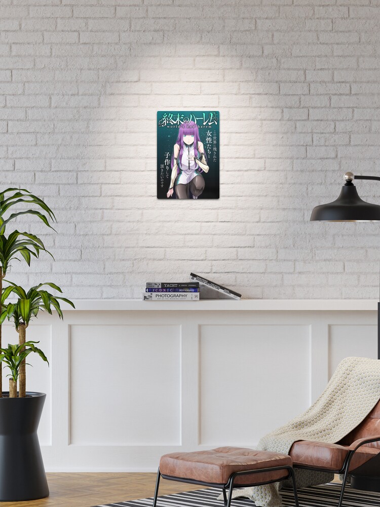 World's End Harem Anime Poster Clock for Sale by Reubin