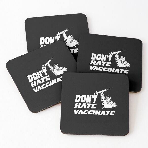 Item preview, dont hate vaccinate designed and sold by buzz1days.