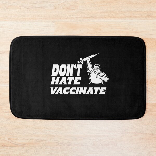 Item preview, dont hate vaccinate designed and sold by buzz1days.
