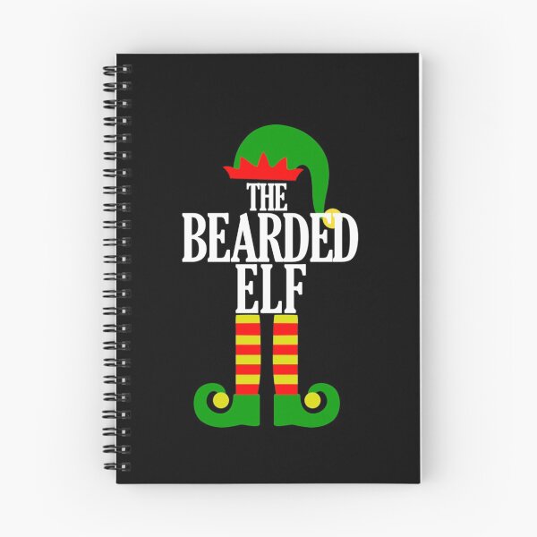 Item preview, Bearded Elf Matching Family Group Christmas Party Pajama Top designed and sold by WordsmithNerd.