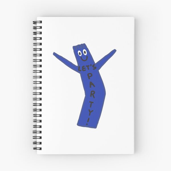 Item preview, CAR INFLATABLE MAN - LET’S PARTY! (BLUE) designed and sold by beccaamac.