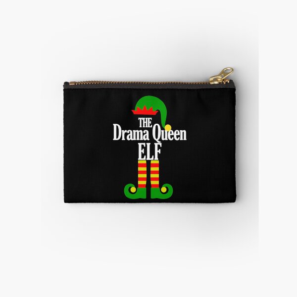 Item preview, Drama Queen Elf Matching Family Group Christmas Party Pajama Top designed and sold by WordsmithNerd.